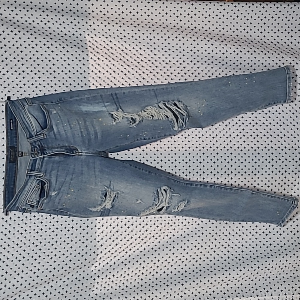 Destructed Judy Blue Jeans Boyfriend Fit